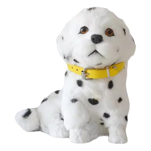 Live Pets Dog Stuffed Animal - Little Live Pets Dog with Barking Sounds, Fur Real Pets Toys, Home Office Decoration, Collectible Gifts (Dalmatiner) von WYRMB