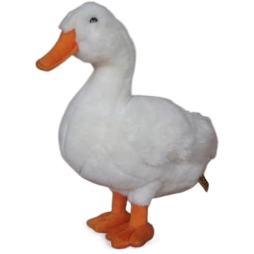 Simulation Cute Big White Duck Plush Doll Duck Duck Toy Pet Doll Super von WYRMB