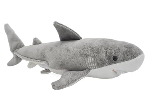 Simulation Cute Great White Shark Plush Doll Sea Animal Plush Toy Soft and Cute 's Early Education Gift Home Decoration von WYRMB