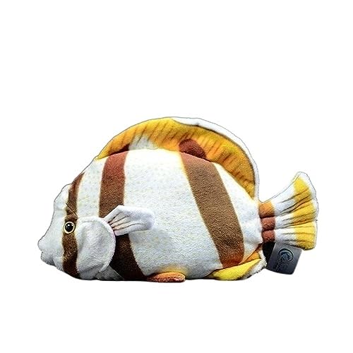 WYRMB Simulation Cute Fish Huo's Butterflyfish Doll Butterflyfish Soft Animal Model von WYRMB