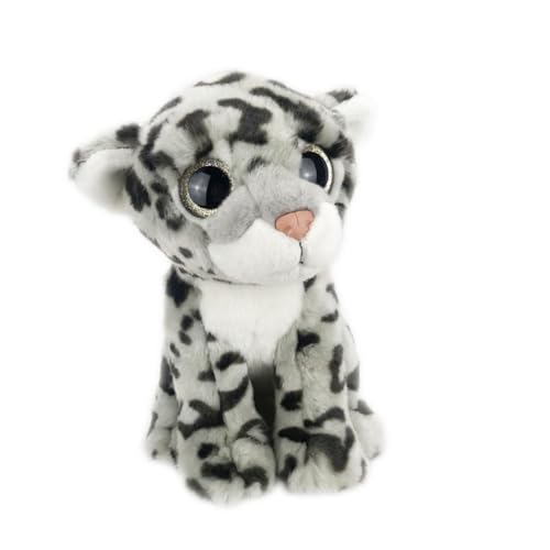 WYRMB Simulation Cute Snow Leopard Plush Doll Decoration Cute Leopard 's Gift Soft and Cute Doll Doll Gift von WYRMB