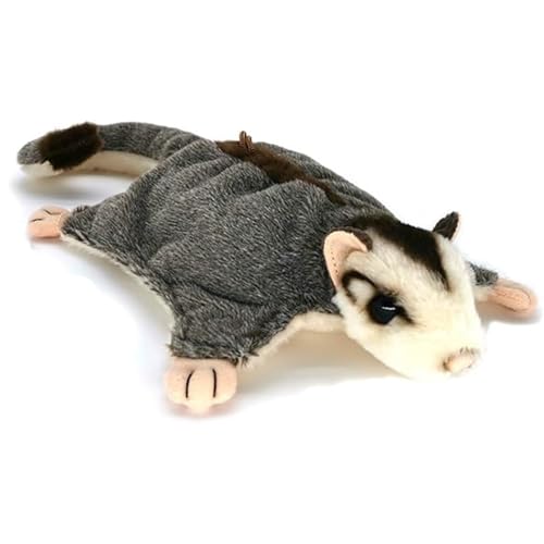 WYRMB Simulation Cute Sugar Glider Plüschtier Tier Australian Flying Squirrel Plüsch Puppe Geschenk von WYRMB