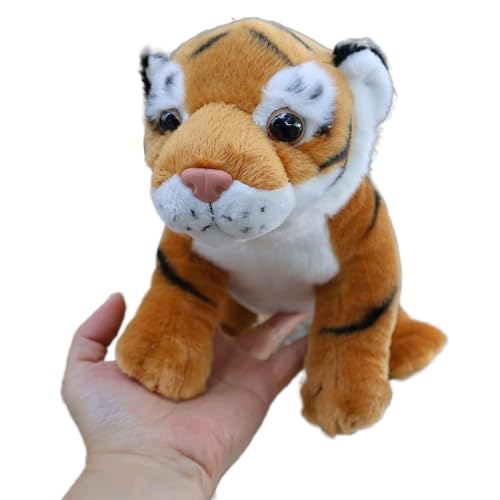 WYRMB Simulation Cute Tiger Cub Doll Super Soft Little Tiger Child Plush Toy Soft Doll von WYRMB