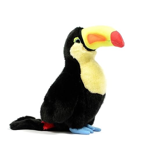 WYRMB Simulation Cute Tucan Doll Thick-Billed Tucan Animal Plush Toy von WYRMB