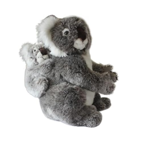 WYRMB Simulation Mutter und Kind Koala Plüsch Puppe Koala Bär Koala Plüsch Spielzeug Weich und Niedlich 's Begleiter Geschenk Home Decoration von WYRMB