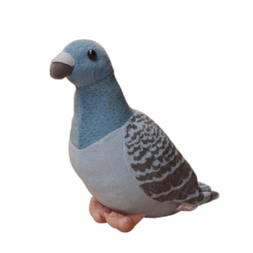 WYRMB Simulation Pigeon Plüschtier Niedliche Vogelpuppe Blaue Taube Puppe Taube Niedlich Weiches Geschenk von WYRMB