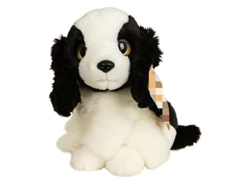 WYRMB Simulation Puppy Plush Doll Pet Dog Springer Spaniel Plush Doll Soft and Cute 's Early Education Gift Home Decoration von WYRMB