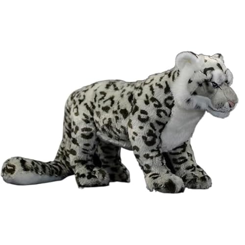 WYRMB Simulation Stehhaltung Großer Schneeleopard Plüschtier Puppe Leopard Weiche Puppe Simulation Tier von WYRMB