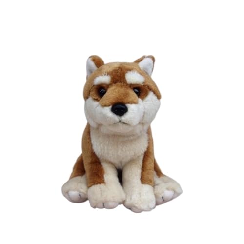 WYRMB Simulation Super Cute Akita Dog Plush Doll Shiba Inu Doll Cute Dog Plush Toy Gift von WYRMB