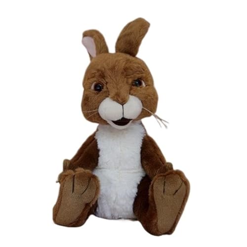 WYRMB Simulation Super Cute Dutch Rabbit Doll Peter Rabbit Plush Toy Cute Sitting Rabbit Doll Gift von WYRMB