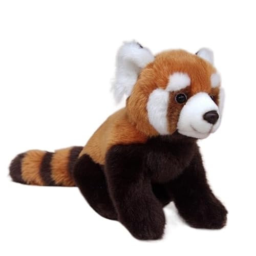 WYRMB Simulation Super Cute Red Panda Doll Plush Toy Red Panda Waschbär Puppe Geburtstagsgeschenk Dekoration von WYRMB