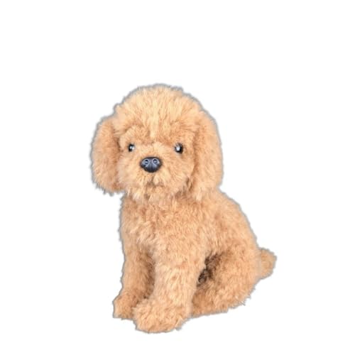 WYRMB Simulation Tier Welpe Hund Plüschtier Hund Puppe Ornament Puppe Geschenk (Messing), Messing von WYRMB