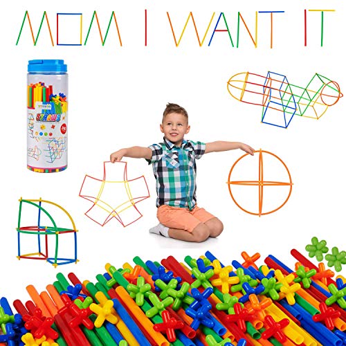 WYSWYG Konstruktionsspielzeug Strohhalme Baustein 240 Stück- Kreative Verbindungsbausteine Spielzeug für Jungen & Mädchen, STEM Lernspielzeug, Geeignet für Kinder ab 3 4 5 6 7 8 Jahren WYSWYG Konstruktionsspielzeug Strohhalme Baustein 240 Stück- Kreative Verbindungsbausteine Spielzeug für Jungen & Mädchen, STEM Lernspielzeug, Geeignet für Kinder ab 3 4 5 6 7 8 Jahren von WYSWYG