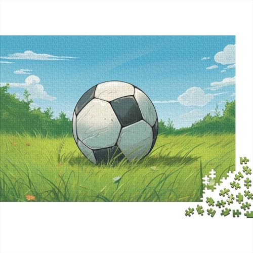 Fussball Für Erwachsene Puzzle 1000 Teile Weltmeisterschaft Geburtstag Lernspiel Home Decor Family Challenging Games Stress Relief 1000pcs (75x50cm) von WZXYMXDP