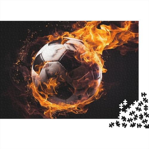 Fussball Für Erwachsene Puzzle 500 Teile Weltmeisterschaft Home Decor Family Challenging Games Lernspiel Geburtstag Stress Relief 500pcs (52x38cm) von WZXYMXDP