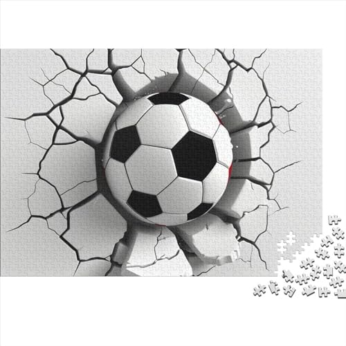 Fussball Für Erwachsene Puzzle 500 Teile Weltmeisterschaft Wohnkultur Geburtstag Lernspiel Family Challenging Games Stress Relief 500pcs (52x38cm) von WZXYMXDP