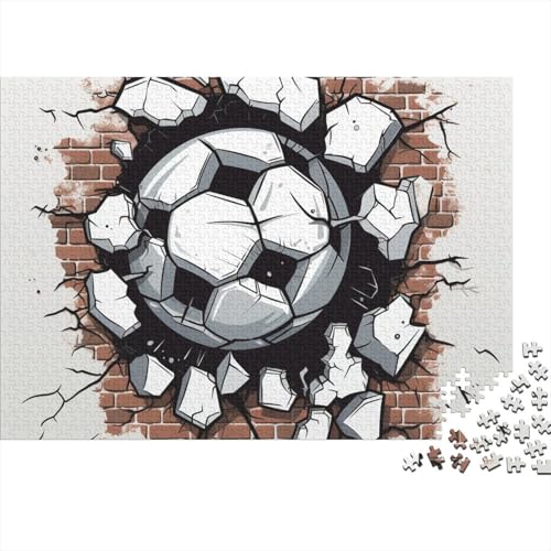 Fussball Puzzle 1000 Teile Weltmeisterschaft Für Erwachsene Home Decor Family Challenging Games Lernspiel Geburtstag Stress Relief 1000pcs (75x50cm) von WZXYMXDP