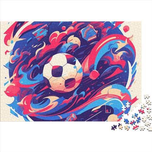 Fußball Puzzle 300 Teile Weltmeisterschaft Für Erwachsene Home Decor Family Challenging Games Lernspiel Geburtstag Stress Relief 300pcs (40x28cm) von WZXYMXDP