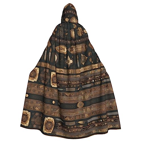 WZYWHJ Cosplay-Poncho mit Kapuze, Bohemian-Stil, hochwertig, für Damen und Herren von WZYWHJ