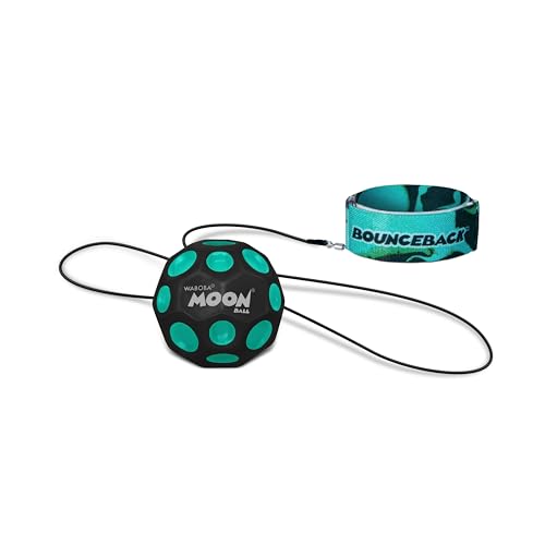 Waboba Bounceback x Returning Moon Ball - Leicht zu Greifen, Blau - (60 mm), Einheitsgröße von Waboba