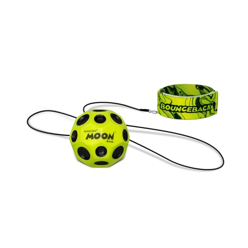 Waboba Bounceback x Returning Moon Ball - Leicht zu Greifen, Gelb - (60 mm) von Waboba