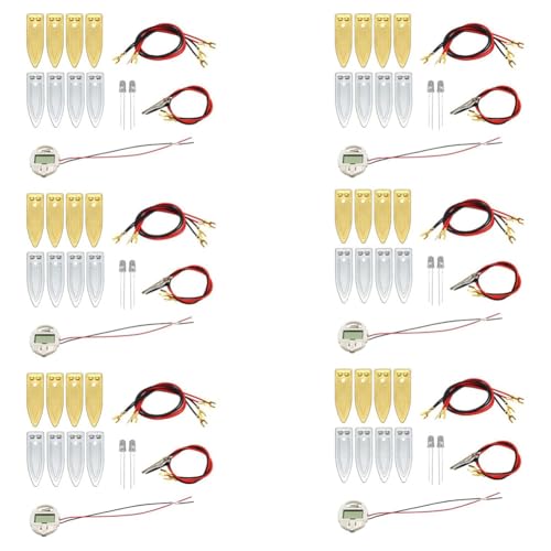 Wadakada Wissenschaftliches Experimentierset mit Obstbatterien Als Spielzeug für Den Heimunterricht, Physik-Unterrichtsexperiment mit Zitronen- und Kartoffelbatterien, 6 Sets Wadakada Wissenschaftliches Experimentierset mit Obstbatterien Als Spielzeug für Den Heimunterricht, Physik-Unterrichtsexperiment mit Zitronen- und Kartoffelbatterien, 6 Sets von Wadakada