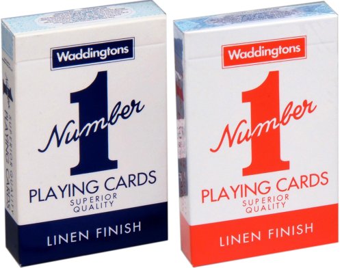 Waddingtons No. 1 Playing Cards Twin Pack (Red/ Blue) von Waddingtons Number 1