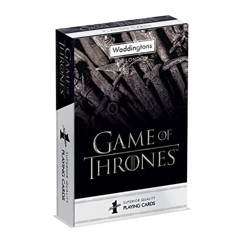 Waddingtons Number 1 Game of Thrones Spielkartenspiel, Betreten Sie die Welt von Westeros und Spielen Sie mit Cersei, Tyrion Lannister, Jon Snow, Sansa und Arya Stark, Geschenk und Spielzeug für Waddingtons Number 1 Game of Thrones Spielkartenspiel, Betreten Sie die Welt von Westeros und Spielen Sie mit Cersei, Tyrion Lannister, Jon Snow, Sansa und Arya Stark, Geschenk und Spielzeug für von Waddingtons Number 1