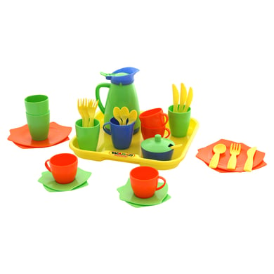 WADER QUALITY TOYS Service auf Tablett 34-teilig von Wader Quality Toys