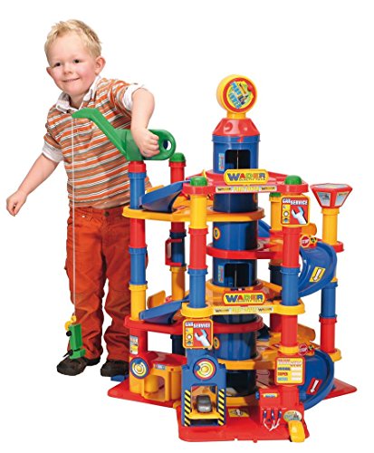 Wader Park Tower Garage Parkhaus Parkgarage Autogarage 7 Ebenen von Wader Quality Toys