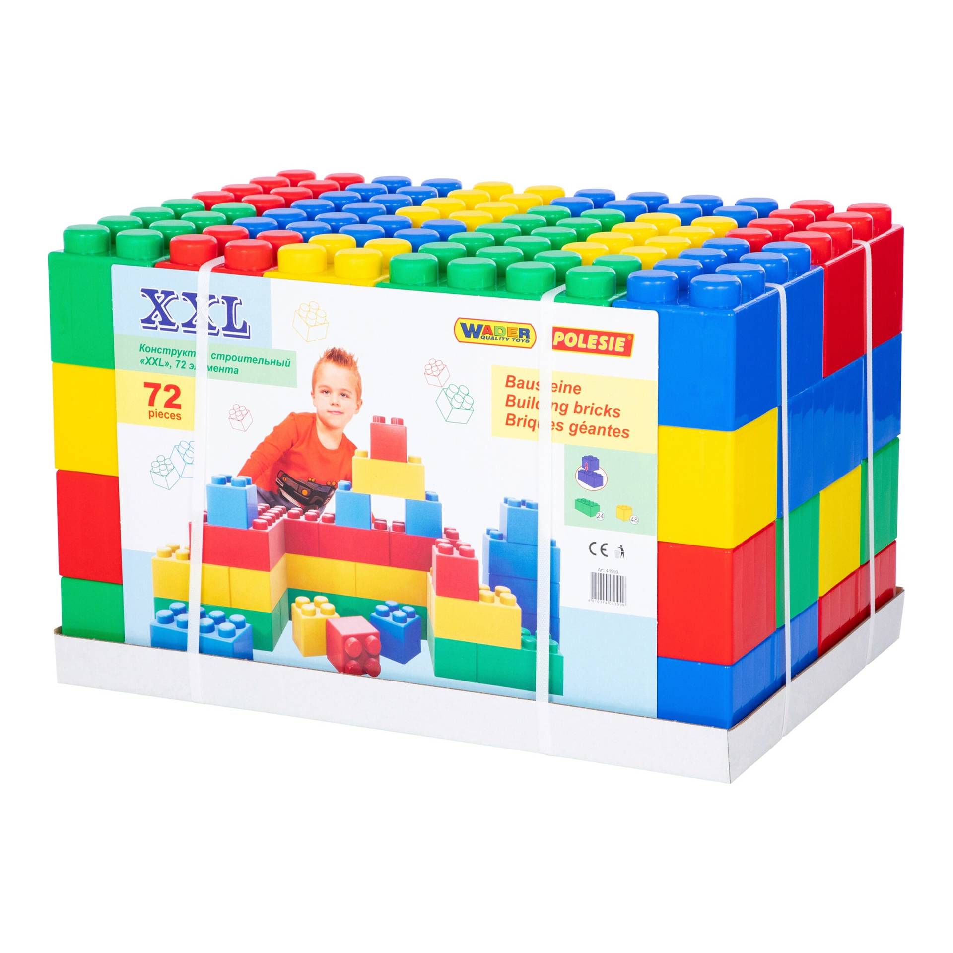 Wader Bausteine XXL 72-tlg. Wader Bausteine XXL 72-tlg. von Wader