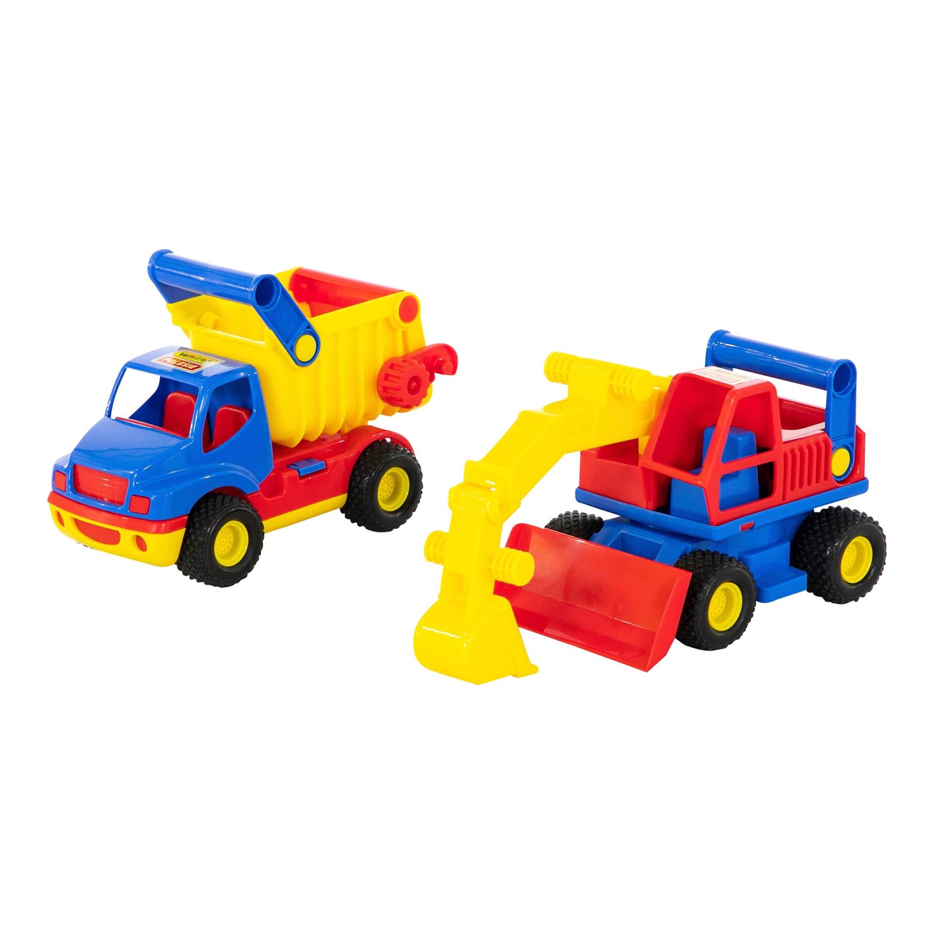 Wader ConsTruck Muldenkipper und Bagger sortiert Wader ConsTruck Muldenkipper und Bagger sortiert von Wader