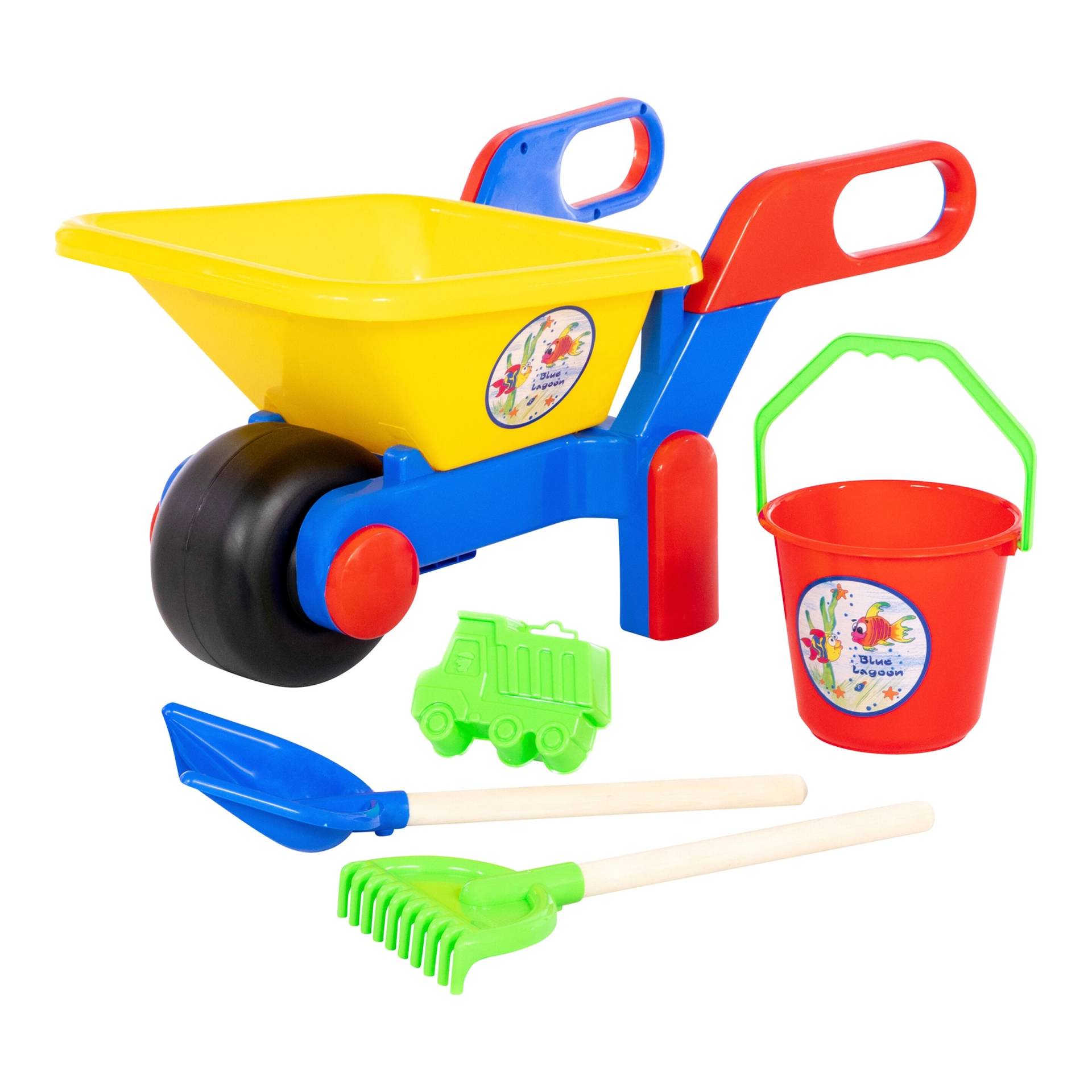 Wader Schubkarre gefüllt 5-tlg. Wader Schubkarre gefüllt 5-tlg. von Wader