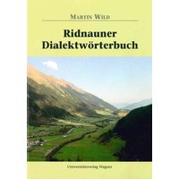 Ridnauner Dialektwörterbuch von Wagner Innsbruck