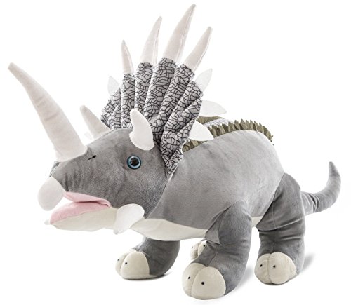 Wagner 4513 - Plüschtier Dinosaurier Triceratops - 50 cm Gross - Dino Kuscheltier von Wagner·Stofftiere