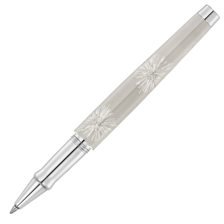 Waldmann Rollerball Tango Guillochiertes Starburst-Dekor galaxygrau - Limited Edition von Waldmann