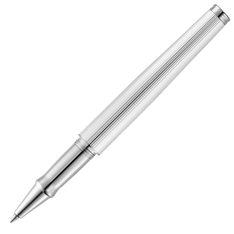 Waldmann Rollerball Tapio Guillochiertes Nadelstreifen-Dekor sterling silber von Waldmann