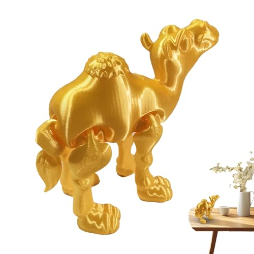 Walopola Dekorative Tierfiguren,Tiere Actionfigur | 3D-Druck eines kleinen Wüstentiermodells - Tierskulptur Home Decor Kinderspielzeug für Arbeitsplatz, Spieltisch von Walopola