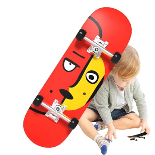 Walopola Finger-Skateboard-Spielzeug für Kinder,Skateboard-Finger - Pocket-Finger-Scooter | Kreative Fingerspitzen-Bewegung, Sport-Finger-Skater, Hand-Scooter für Kinder, Skateboard-Griffbretter von Walopola