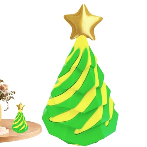 Walopola Spiral Fidget Cone, Impossible Cone Spiral,Weihnachtsbaum-Spielzeug zum Stressabbau | 3D-Gedruckter Spiralkegel für den Schreibtisch, Schreibtischspielzeug zum Stressabbau für Kinder und von Walopola