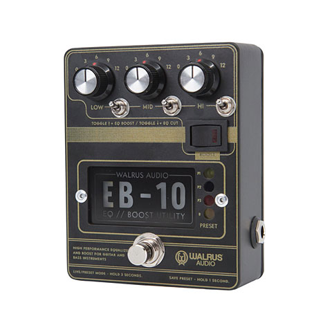 Walrus Audio EB-10 Black Effektgerät E-Gitarre von Walrus Audio