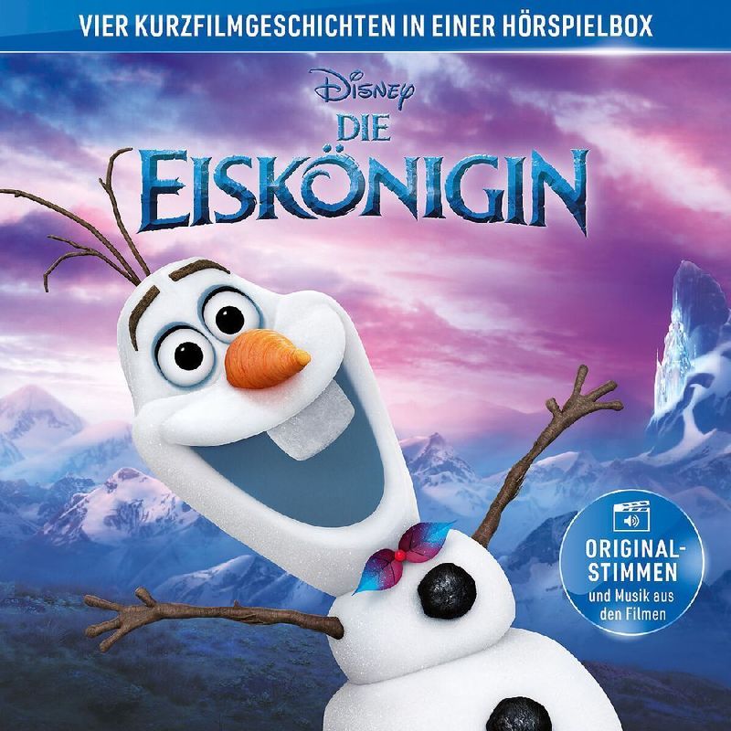 Die Eiskönigin - Partyfieber / Polarlichter / Olaf / Schneemann,2 Audio-CDs von Walt Disney Records