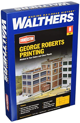 Walthers Cornerstone 933-3231 - Druckerei George Roberts Modelleisenbahnzubehör von Cornerstone