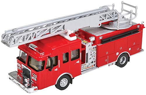 Spur H0 - Truck Feuerwehr mit Drehleiter von Walthers SceneMaster