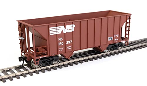 Spur H0-100-Ton 2-Bay Hopper Norfolk Southern von Walthers