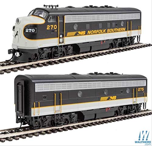 Spur H0 - Diesellokset EMD F7AB Norfolk Southern von Walthers