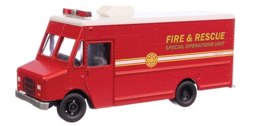 Spur H0 - Morgan Olson Route Star Van Feuerwehr Fire & Rescue von Walthers