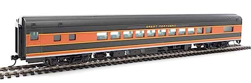 Spur H0 - Personenwagen 85' Budd Small-Window Coach Great Northern von Walthers