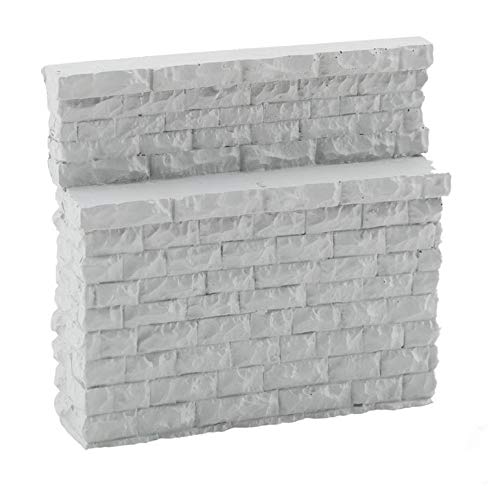 Walthers Cornerstone 933-4585 SGL Track Railroad Bridge Stone Abutment Low Resin Casting von Walthers