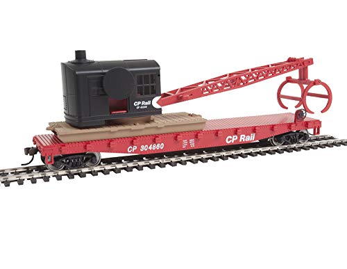 Walthers Spur HO Flatcar mit Kran Canadian Pacific von Walthers